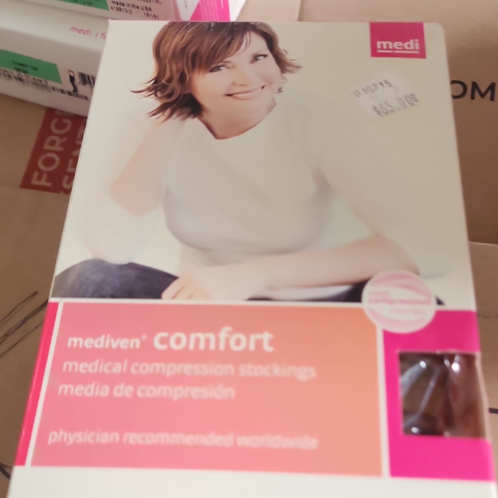 Medi Mediven Comfort Compression Stockings All 3 20-30mmHg Natural